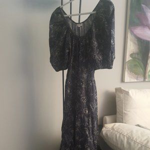 Poppy Dress Cotton Black S/M